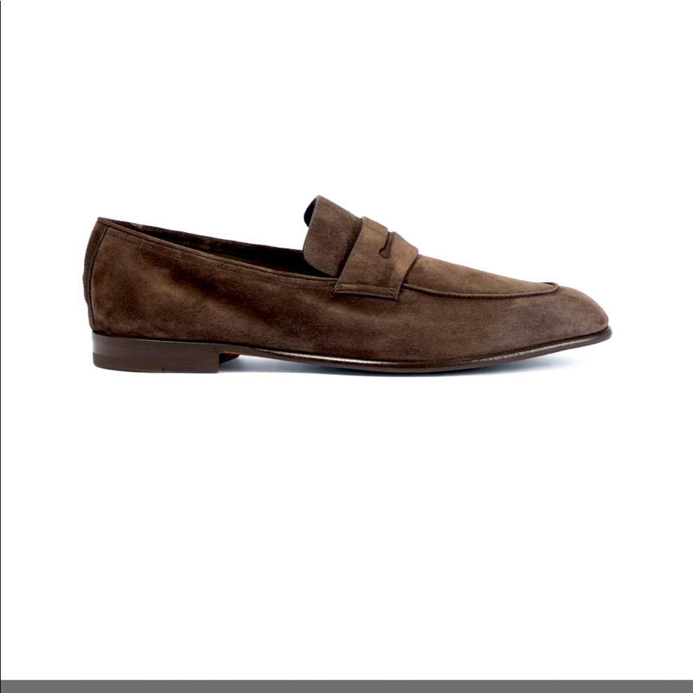 These classic penny loafers from Ermenegildo Zegna are made in Italy